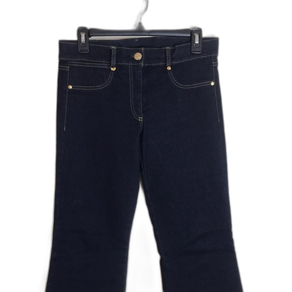 Bettina spitz ladies dark denim bootcut flare jeans size 6 - Picture 2 of 11